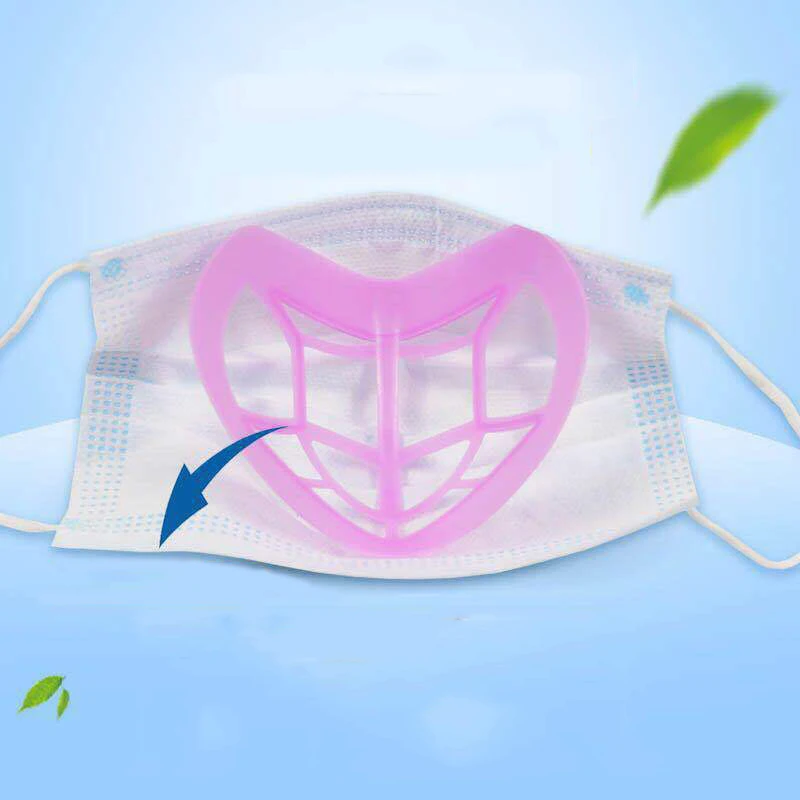 Soporte para mascarilla 3D, cojín interno de silicona de grado alimenticio, soporte para máscara facial, herramientas de cuidado de la piel