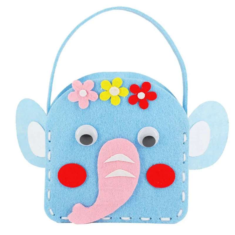 Felt Craft Animal Non Woven Bag Diy Making Materials Game School Study Tools 1 Pcs Drop Shipping | Дом и сад