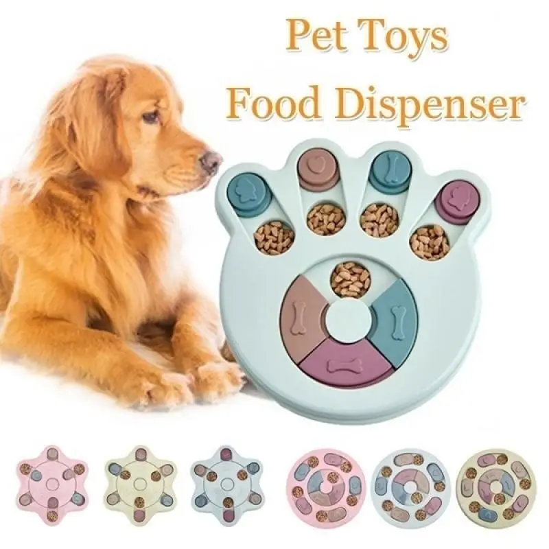 Dog Puzzle Toys Increase IQ Interactive Slow Dispensing Feeding Pet Training Games Feeder For Small Medium Puppy | Дом и сад