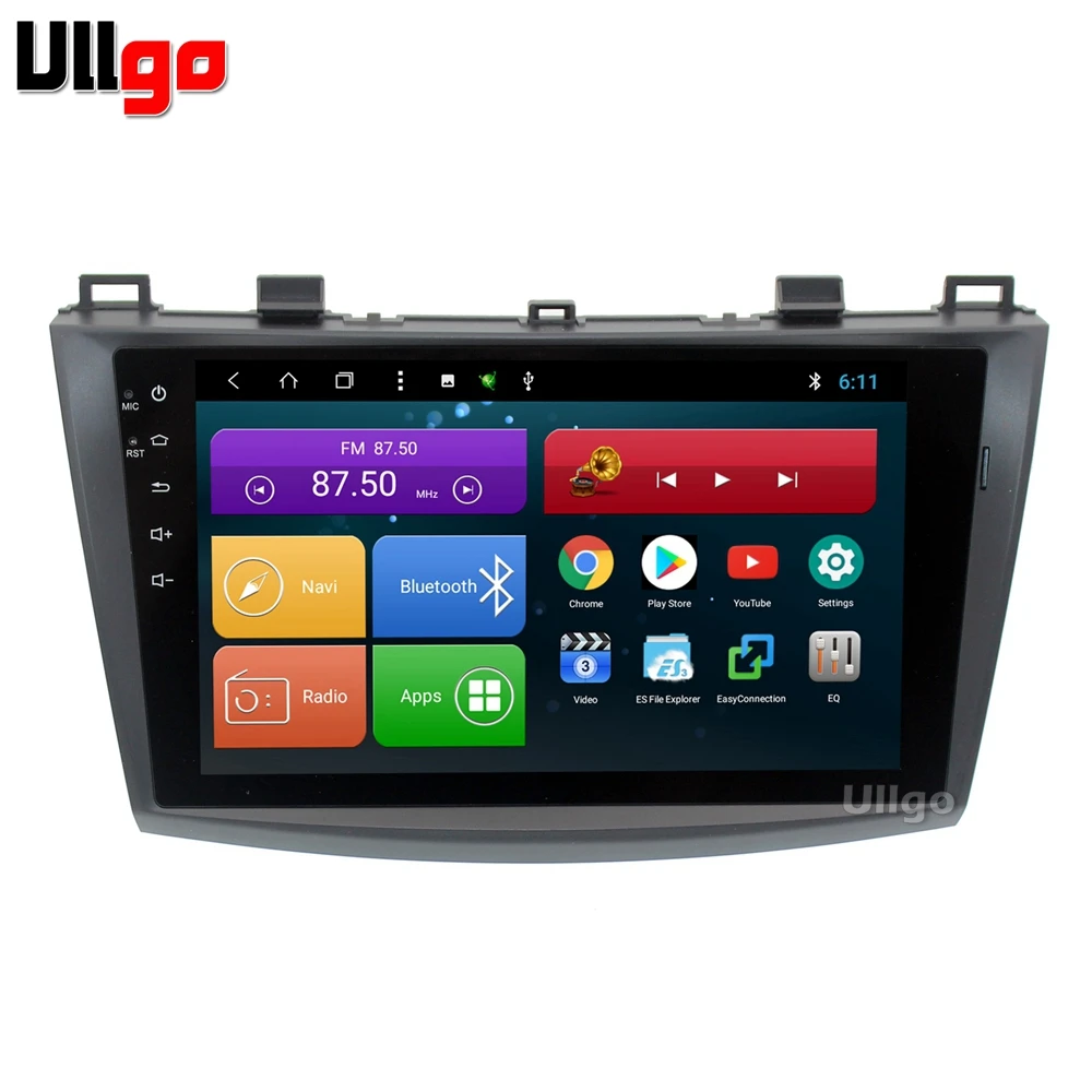 Автомагнитола 9 дюймов с восьмиядерным процессором Android 8 1 DVD GPS для Mazda 3 Axela 2010 2013
