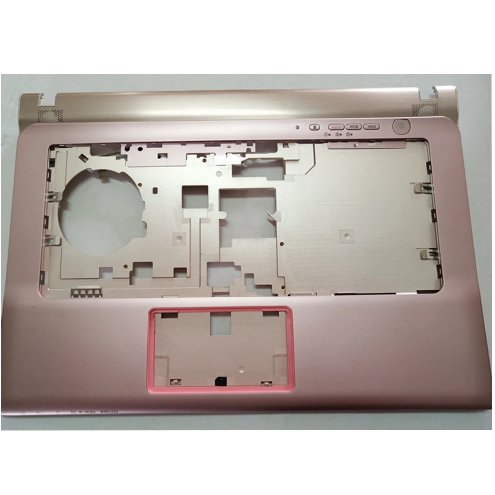PINK Новинка для sony vaio SVE14 SVE14A SVE14A1 SVE14A2 SVE14A3 SVEA100C верхняя крышка с подставкой для рук клавиатура с сенсорной панелью C чехол - Цвет: PINK