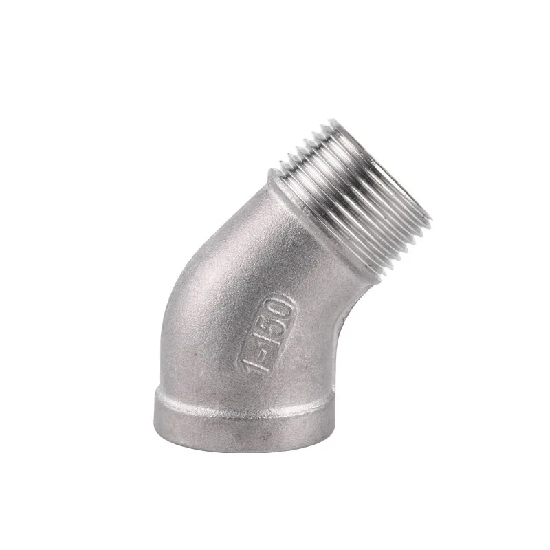 1/8 &quot1/4" 3/8 &quot1/2" 3/4 &quot1" Женский х Мужской Локоть улицы резьбы на 45 градусов SS