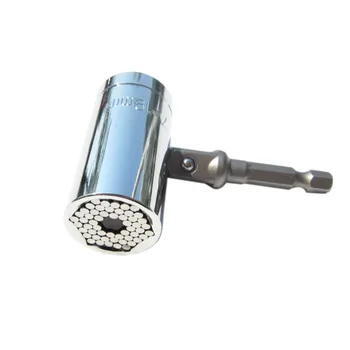 

Magic Spanner Grip Multi Function Universal Ratchet Socket 7-19mm Power Drill Adapter Car Hand Tools Repair Kit