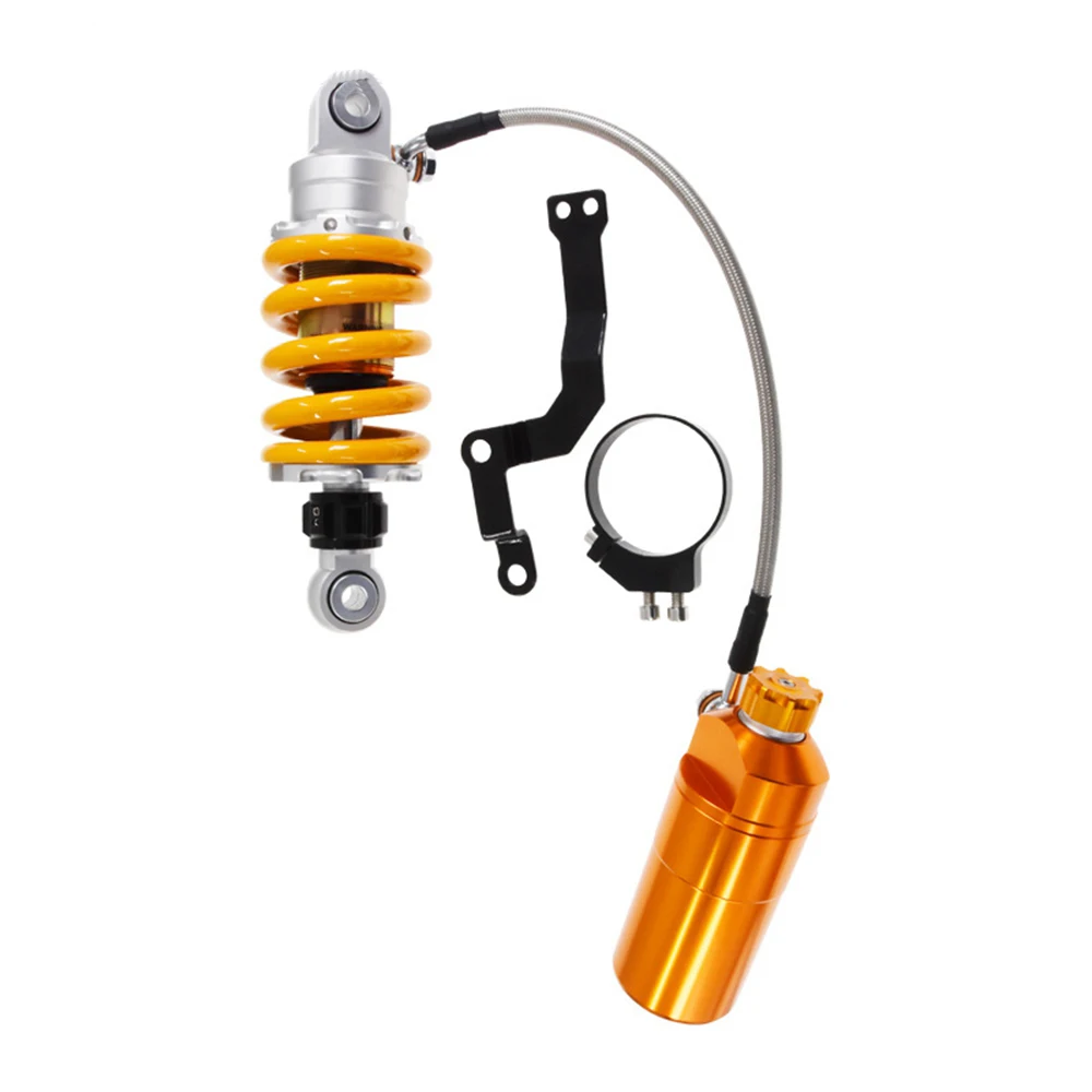 

205mm Motorcycle Adjustable Spring Hydraulic Rear Shock Absorber For Yamaha Honda Grom MSX125 KTM Benelli Kawasaki z125 Pro