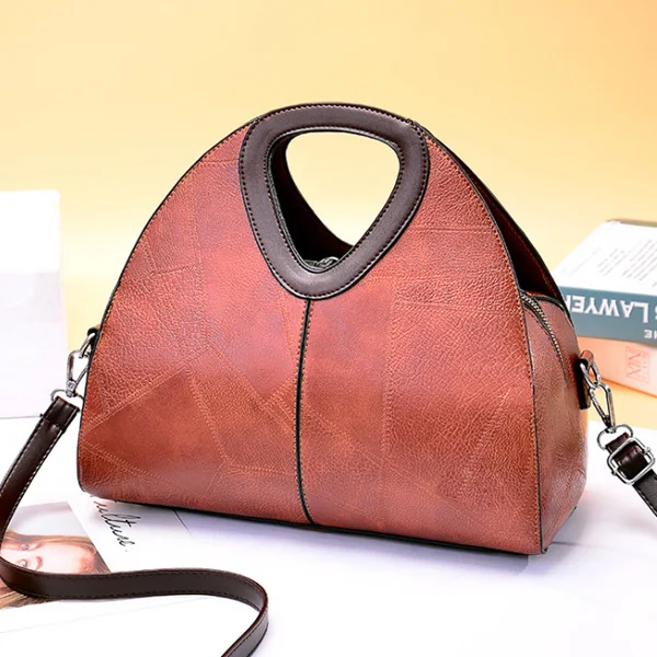 ACELURE, женские повседневные сумки, высокое качество, масло, воск, кожа, женская сумка на плечо, дизайнерская женская винтажная сумка через плечо, женская сумка-тоут - Цвет: Brown