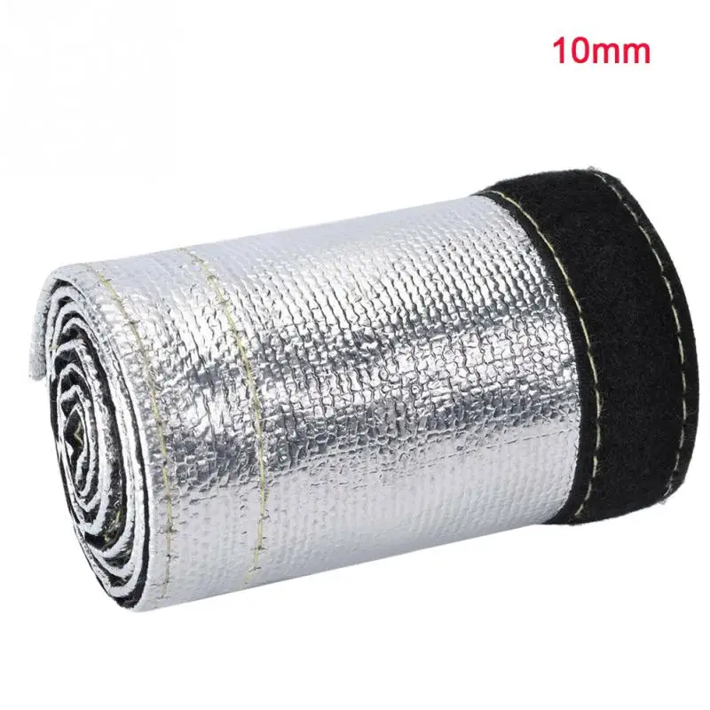 

Replacement Universal Heat Shield Sleeve Easy Install Portable Anti Flaming Hose Cover Metallic Accessories Hasp Type Insulated