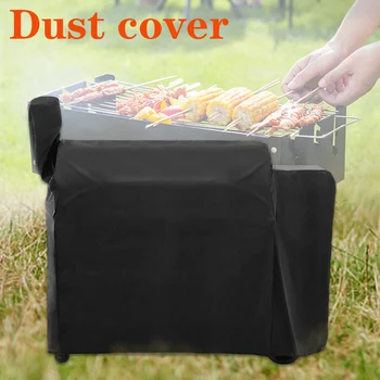 

Outdoor Waterproof Washable Heavy Duty Full Protection Garden Patio Drawstring Oxford Cloth BBQ Grill Cover Camping Easy Clean