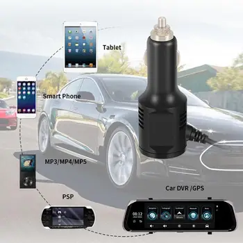 

Car Power Converter Micro Mini USB Step Down Voltage Power Supply Output Adapter Low Heat Auto Protection