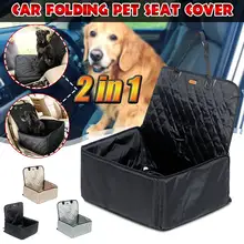 Водонепроницаемый Дорожный Чехол 2в1 для домашних животных, кошек, собак, Складной автомобильный чехол для сиденья, сумка для домашних животных, гамак, многофункциональная подушка для автомобильных сидений
