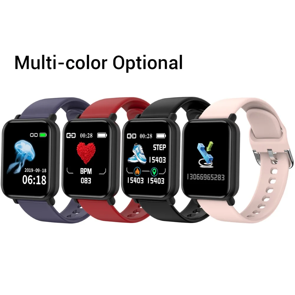 Смарт-часы Для мужчин крови Давление Водонепроницаемый Smartwatch Для женщин монитор сердечного ритма Фитнес часы Tracke спортивные часы для IOS и Android
