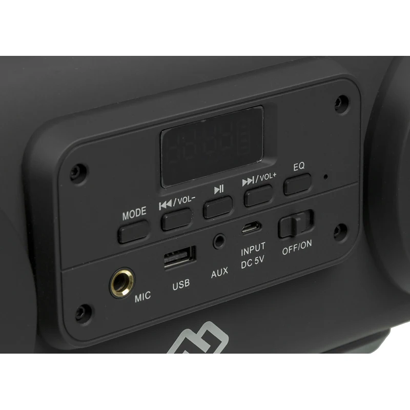 Колонка порт. Digma S-38 черный 60W 1.0 3.5Jack/USB 4400mAh