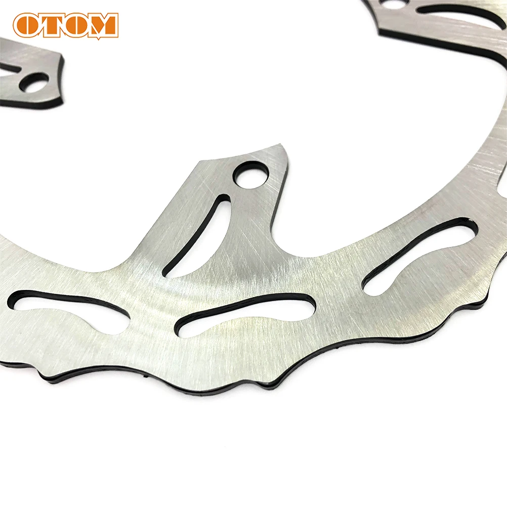 OTOM 250mm/240mm Motorcycle Front Rear Brake Disc Rotors For KAWASAKI KX125 KX250 KX250F KX450F KLX450R SUZUKI RMZ250 Motocross