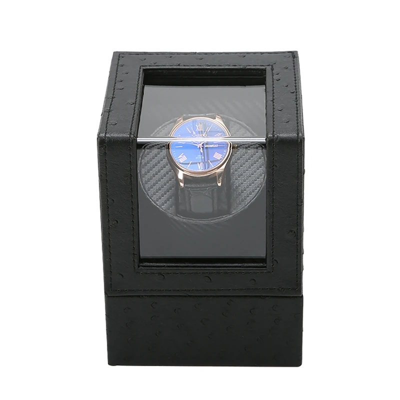 Wholesale 1 Slot Grid Watch Winder Box For Watches Wooden Automatic Mechanical Watches Holder Storage Organizer Container