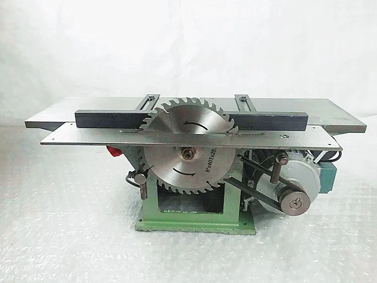 220V 1500W 150mm Electric Wood Planer Saws Multifunctional Woodworking Table Planer Household Wood Saw 3900r/min
