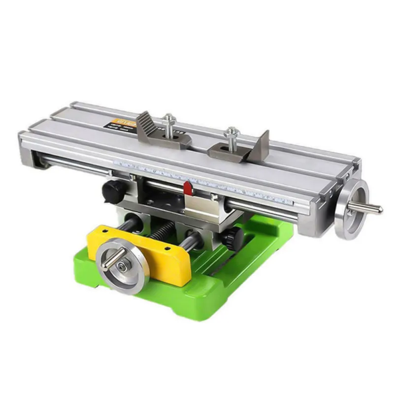 US $165.90 Mini Precision Milling Machine Worktable Multifunction Drill Vise Fixture Working Table Cross Slide Table