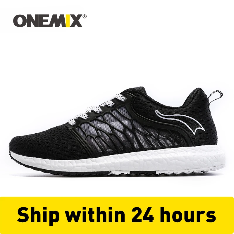  ONEMIX Unisex Running Shoes Breathable Mesh Men Athletic Shoes Super Light Outdoor Women Sports shoes walking jogging shoes 