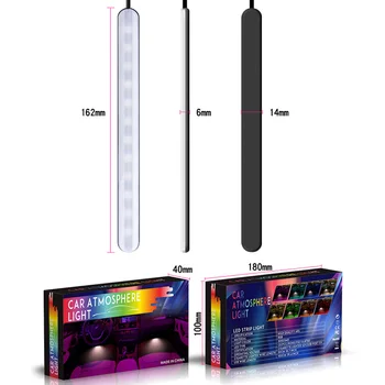 

Interior Atmosphere Light 5050SMD USB Interface With Remote Control Strips Replacement
