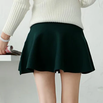 

2019 Women Skirt Preppy Style High Waist Skirts Autumn Winter Student Pleated Skirt Women Cute Sweet Girls Dance Skirt
