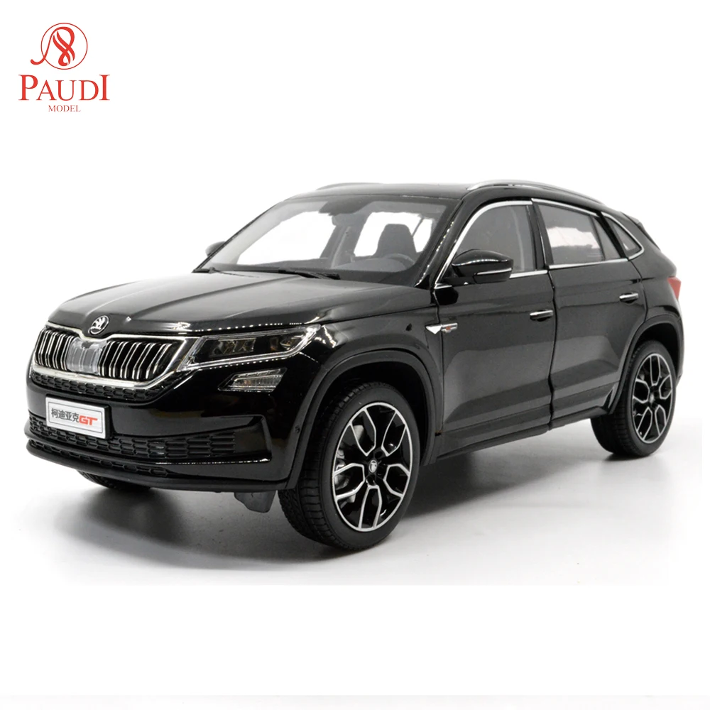 1/18 1:18 1 18 Scale Skoda Kodiaq GT SUV 2018 черная статическая имитация литья под давлением модель
