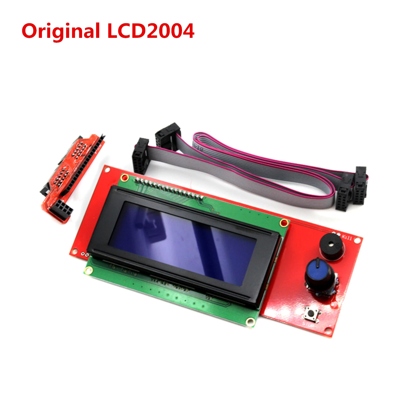 Original 3D Принтер lcd s модуль дисплея lcd 2004 экран Ramps 1,4 lcd 2004 панель хорошая совместимость/долговечность/стабильность - Цвет: Original