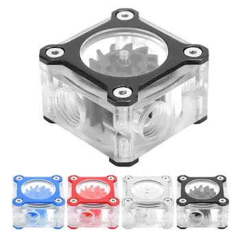 

Water-Cooling Flow Meter Transparent PMMA Computer Accessories G1/4 Thread Computer Water Flow Meter