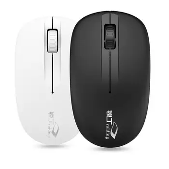 

1600 DPI Optical Wireless Mouse Silent Mute Ultra Thin USB Mouse Rechargeable Computer Mice For PC Laptop