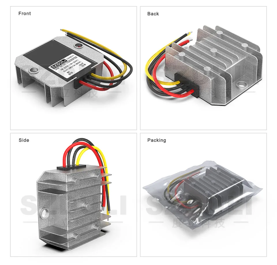 24V 36V 1A подкачки DC 24V 36V автомобильный Силовой трансформатор конвертер из водонепроницаемого материала
