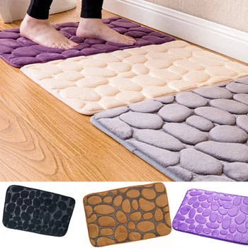 

High Quality Bath Mat Bathroom Bedroom Non-slip Mats Shower Carpet for Bathroom Kitchen Bedroom 40x60cm