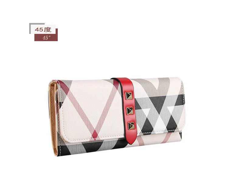 FERAL CAT Female Luxury New Zipper Fashion Wallet Women Wallets Card Hand Bag Phone Packages24