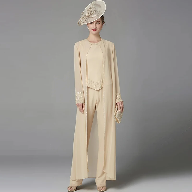 Champagne Mother Of The Bride Dresses 