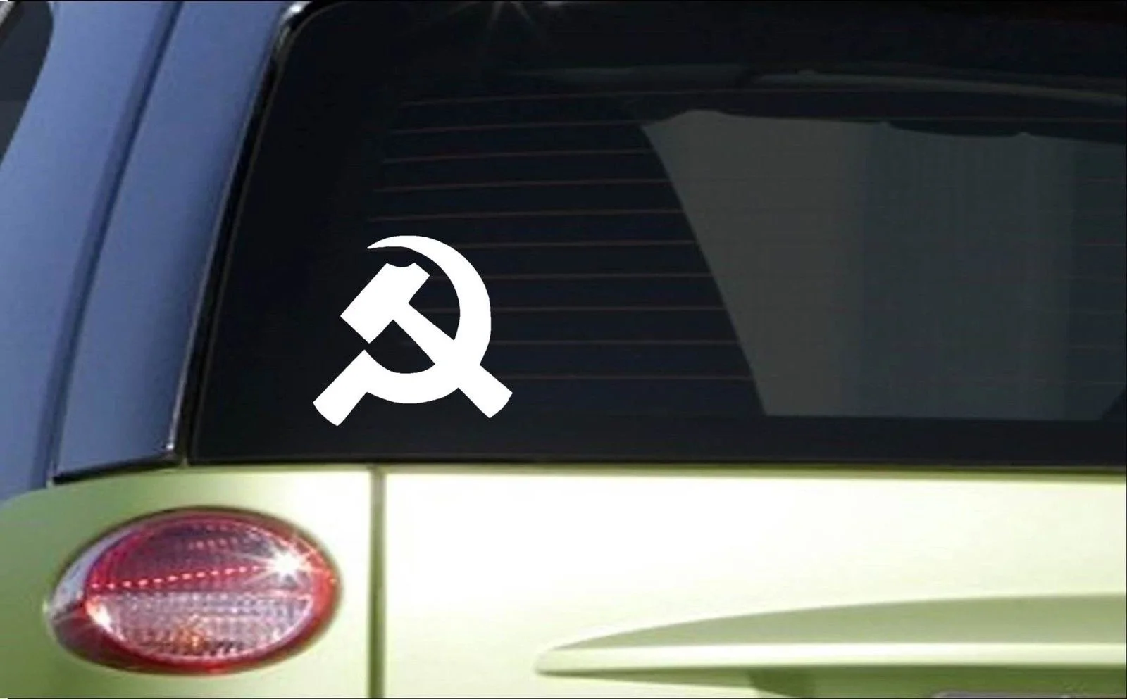 

Hammer and Sickle 6 inch Sticker decal USSR russia china communism moscow computer Sticker