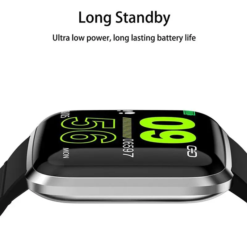 116Pro Bluetooth Смарт часы цветной экран браслет спортивные фитнес-браслеты трекер монитор сердечного ритма для Android IOS