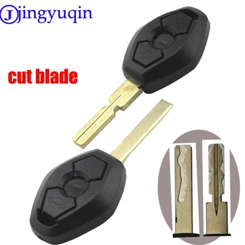 

jingyuqin cut blade 3Buttons Remote Car Key Fob Case Shell For BMW 3 5 7 SERIES Z3 Z4 X3 X5 M5 325i E38 E39 E46 Key