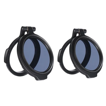

2 Pcs RFS ND Filter Ring Rapid Filter System Quick Release Flip Bracket Switch for Sony Canon Nikon DSLR Camera Accessories Kit,