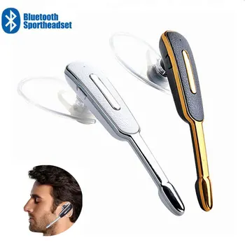 

Wireless Bluetooth Earphone Earbud Ear-hook Handsfree Business Headset With Mic Sport Bluetooth Headphone For Huawei Smart Phone