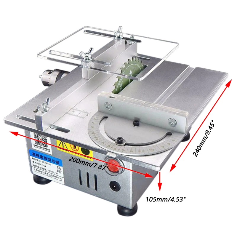 LIXFDJ Table Saw Mini Strong Power, Handmade Bench Lathe Adjustable Size  Seven Speed, Sliding Table Saw Dual Working Mode Energy EfficientProduct  No.: その他道具、工具