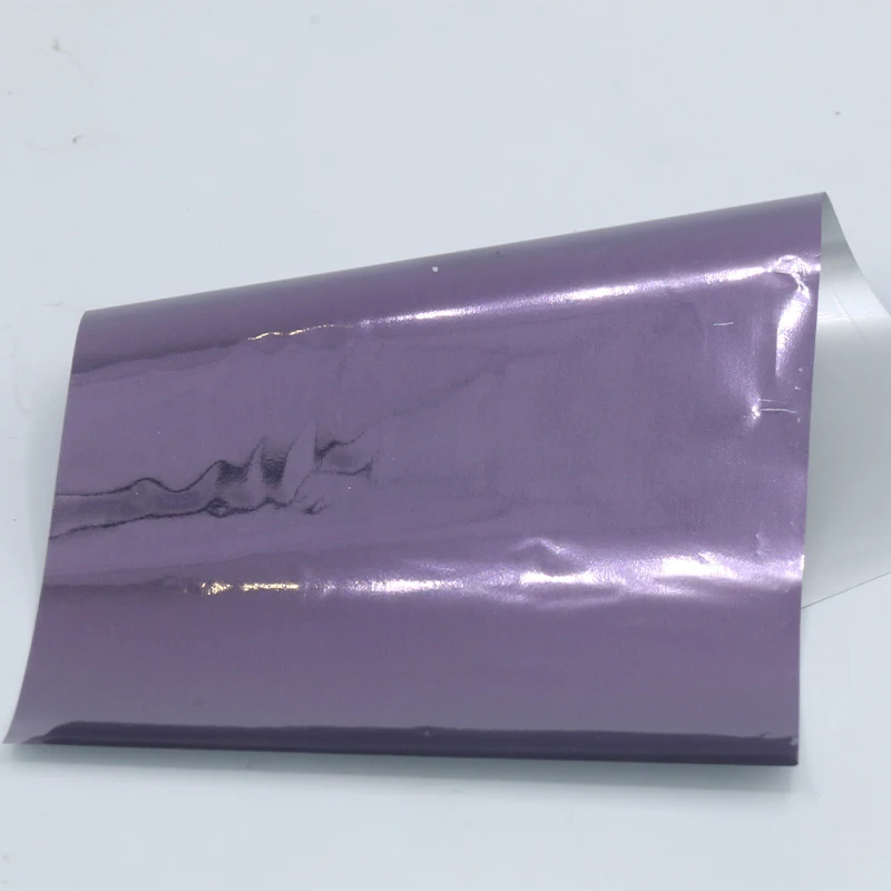 Горячее тиснение фольгой бумага Голографическая теплопередача алюминиевый ламинатор фольга 50 шт. для DIY художественного ремесла Рождественский подарок оберточная бумага - Цвет: Light Purple