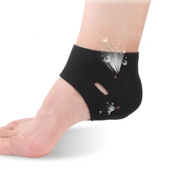 2Pcs Hak Warm Protector Binnenzool Orthopedische Fasciitis Plantaris Therapie Wrap Hak Voet Pijn Arch Ondersteuning Enkelbrace
