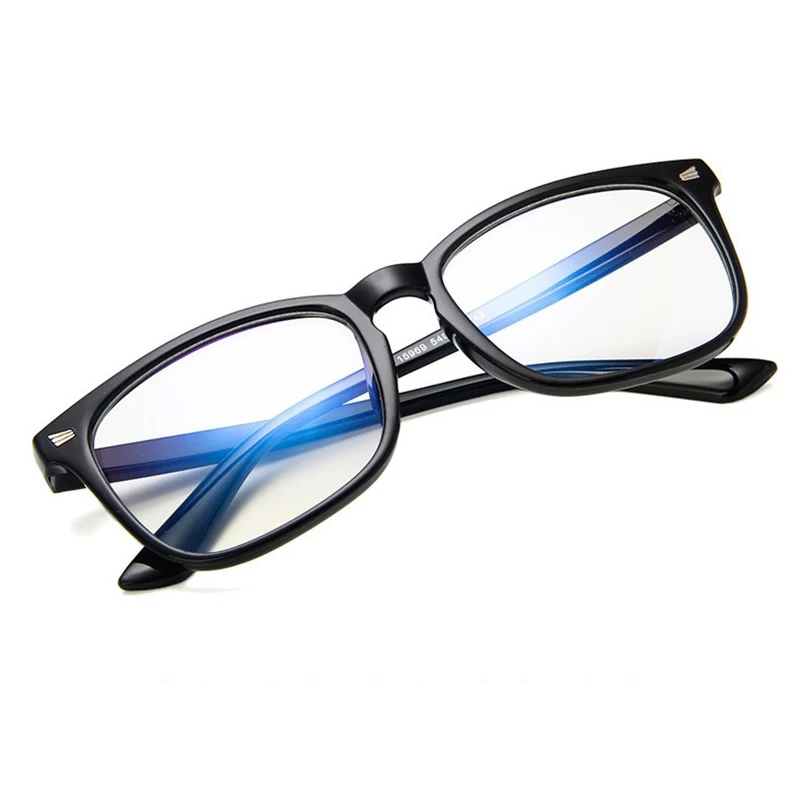 Женские очки, прозрачный синий светильник, классические квадратные очки для компьютера, оправа для очков Vitage, оправа для очков, модная оправа для очков