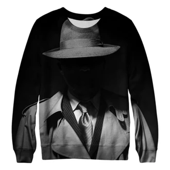 

America Anime3D print man sweatshirt O-neck Hoodies 2020 Spring Winter Hot Sale Casual Loose Fit Hip Hop Fashoin Pullover