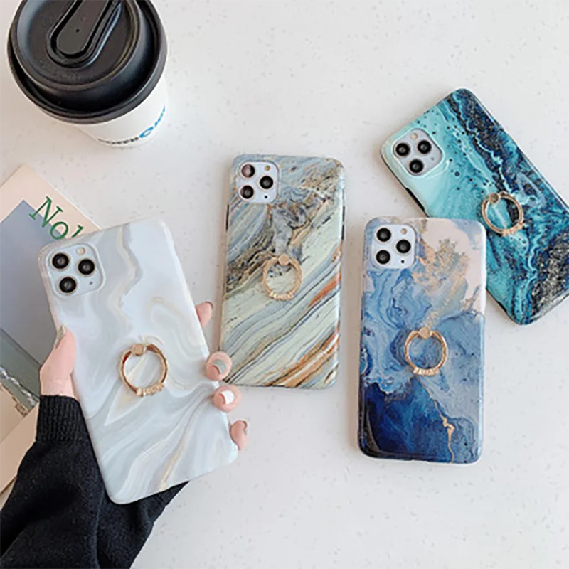 

Case for iPhone 11 Pro Max XS XR X 6S 6 7 8 Plus Phone Case Following from Mobile phone case The marble Soft shell Hipster