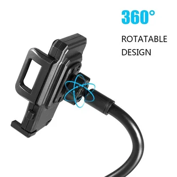 

Auto Phone Holder Interior Inner Black Rotatable Clip 360-degree Universal