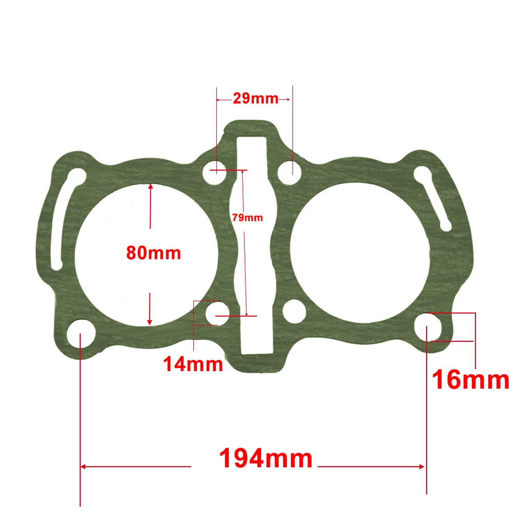 Полный комплект прокладок двигателя для Honda CM400 CM 400 CB400A CB400 T Мотоцикл ATV мото байк аксессуары D15