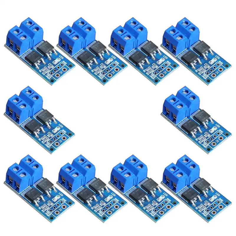 DC 5-72V 15A Digital Display PWM DC Motor Speed Controller Module Button Versio