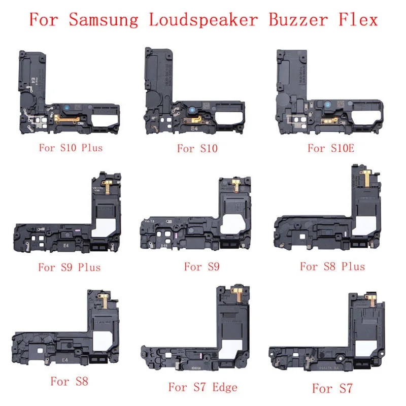 

Гибкий кабель для динамика Samsung S10, S10Plus, S10E, S9, S9Plus, S8, S8Plus, S7, S7 Edge, звуковой сигнал, запасные части