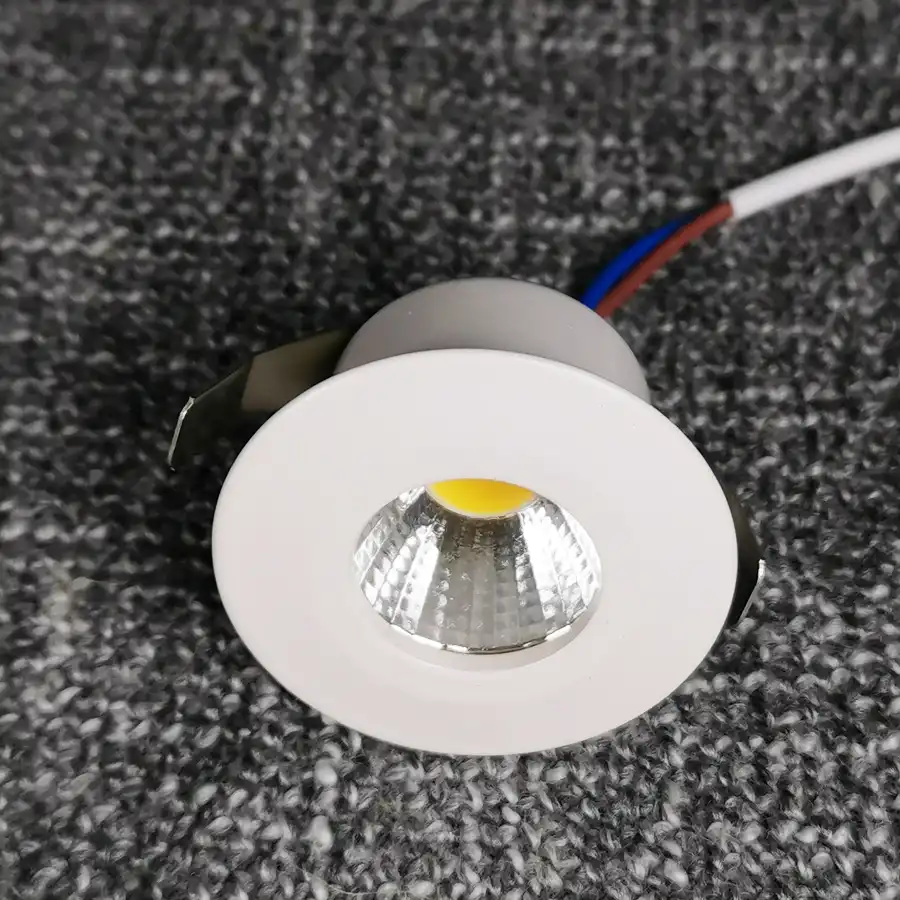 LED mini spot aluminio instalación lámpara instalación emisor 230v 3w 260lm blanco días
