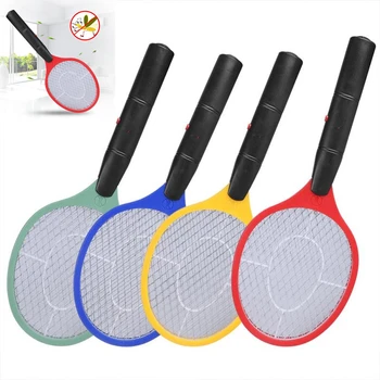 

Electric Fly Mosquito Swatter Mosquito Killer Home Bug Zapper Racket Insects Killer Cordless Battery Power Mosquito Trap Swatter