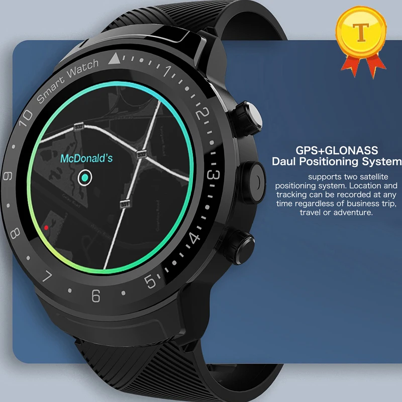 Смарт часы 2020 дюйма 4G Android 7 1 Wi Fi Gps Bluetooth|Смарт-часы| |