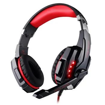 

KOTION EACH G9000 3.5mm Gaming Headphone Stereo Game Headset with Mic LED Light Volume Control Noise Cancellation Earphone