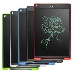 Tablette d'écriture LCD 12 pouces, plein écran, bloc notes de dessin, création absorbante 